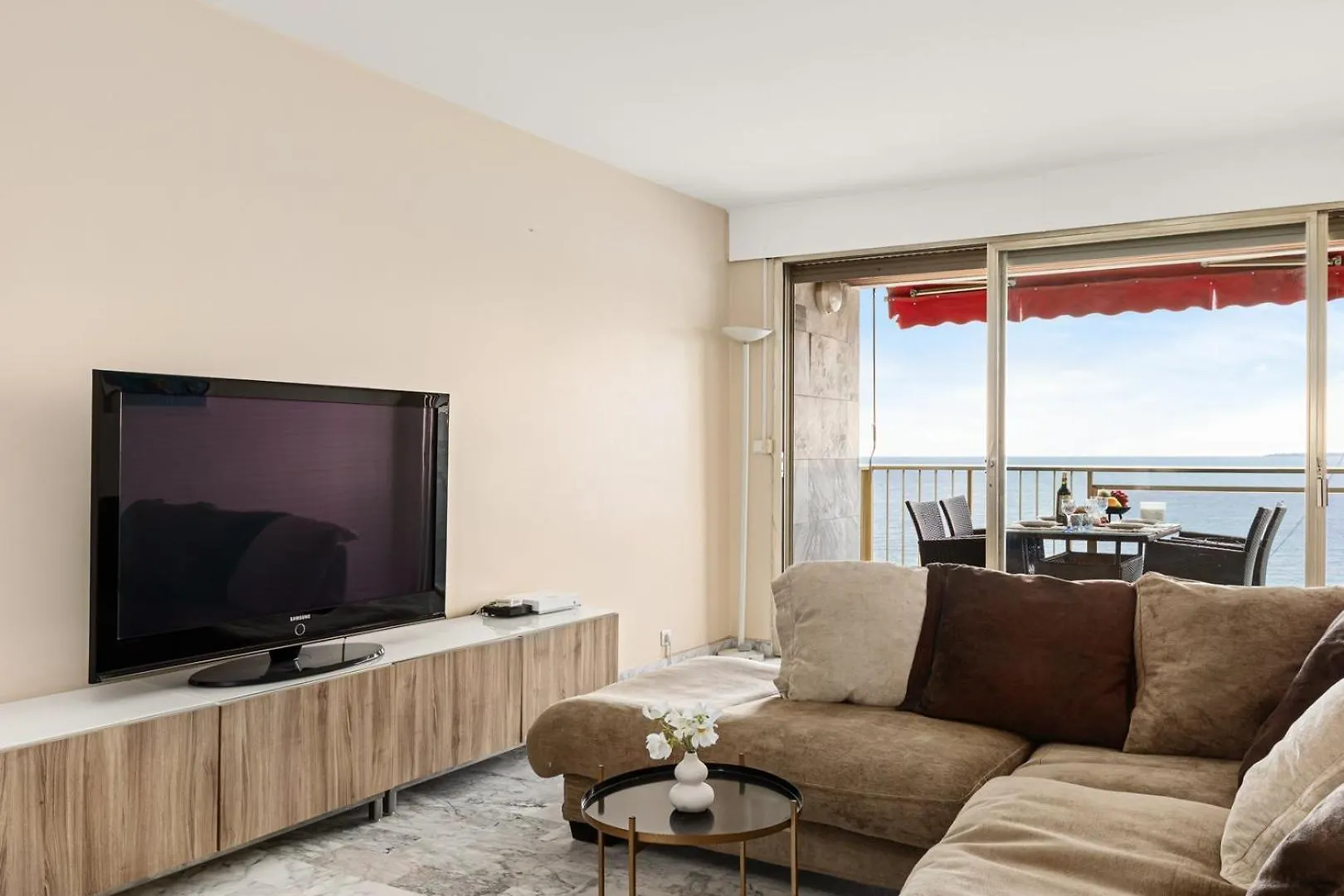 Apartment Suite Bleu Vue Mer Confort A Juan-Les-Pins Antibes